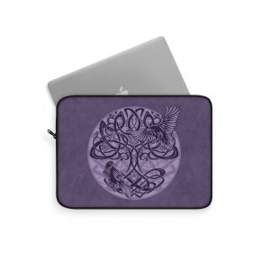 Purple Yggdrasil Ravens Laptop Sleeve