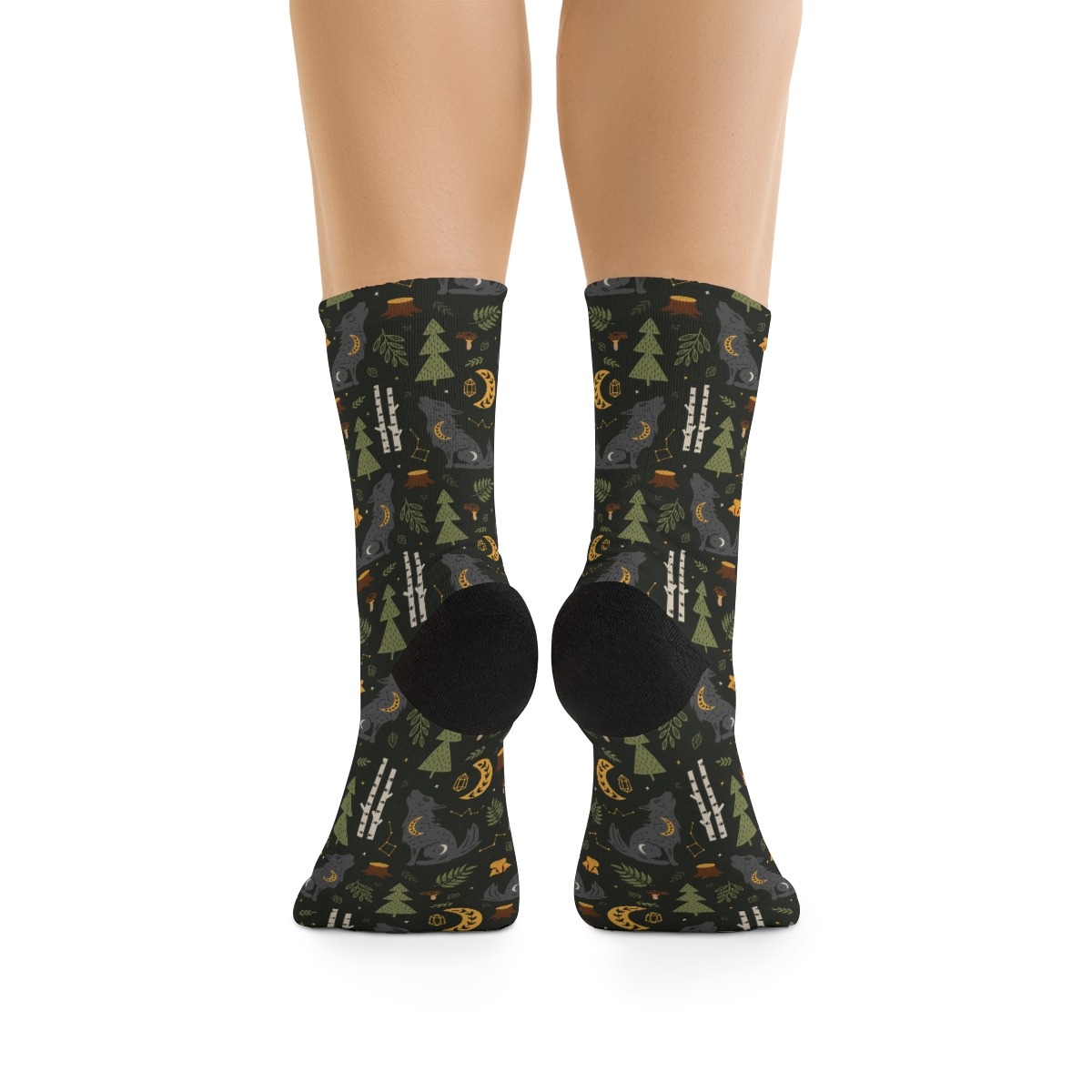 Forest Wolf Socks