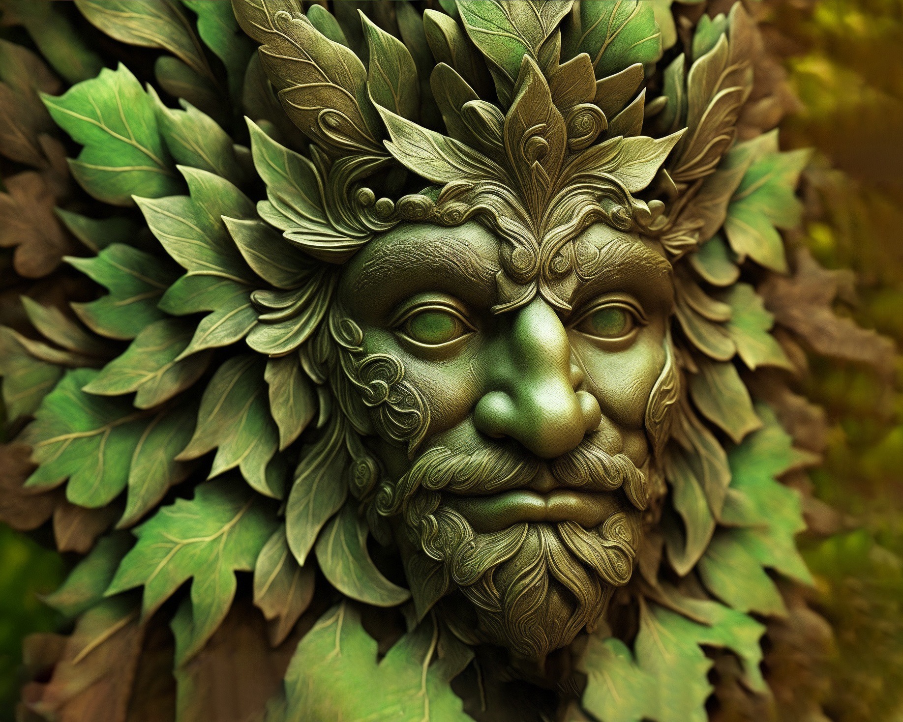 You are currently viewing Unveiling the Mysterious Celtic Green Man: A Symbol of Renewal and Nature’s Spirit