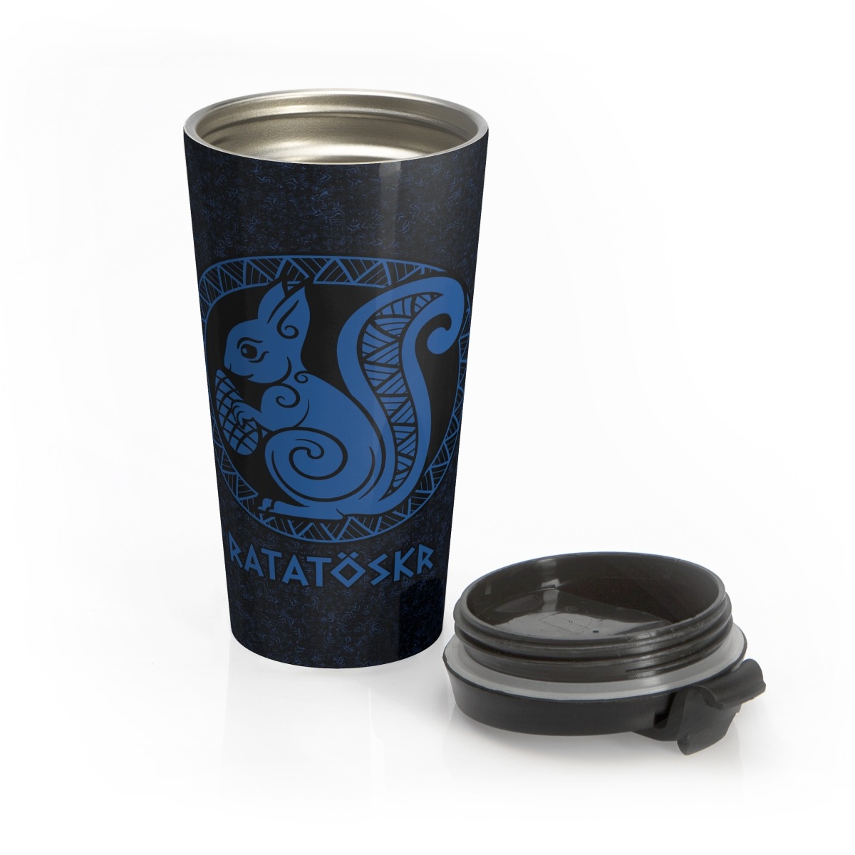 Royal Blue Ratatoskr Steel Travel Mug