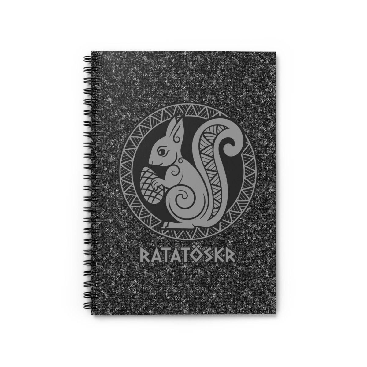 Gray Ratatoskr Spiral Notebook
