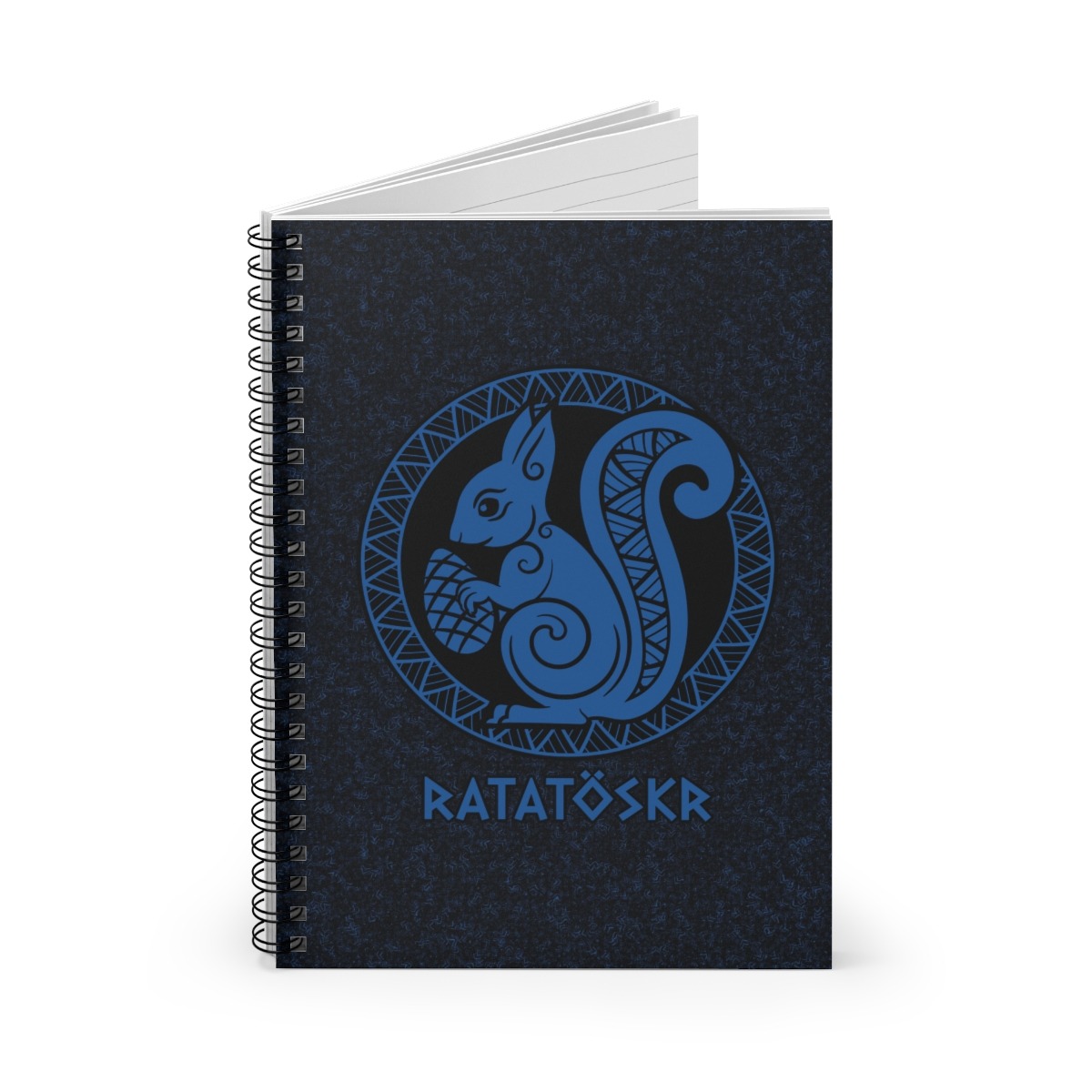 Royal Blue Ratatoskr Spiral Notebook
