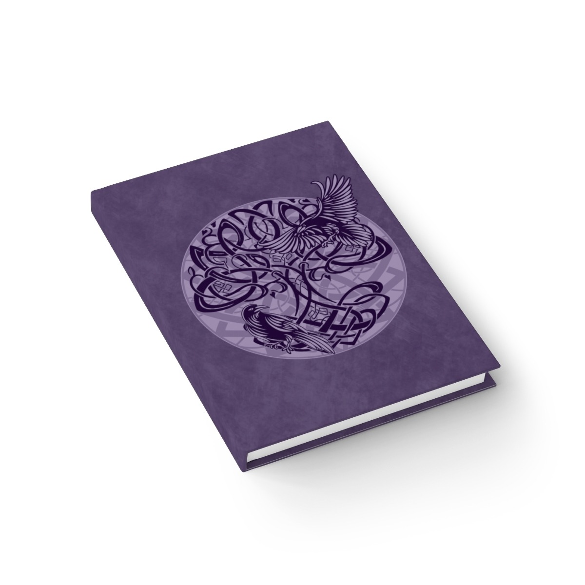 Purple Yggdrasil Ravens Journal