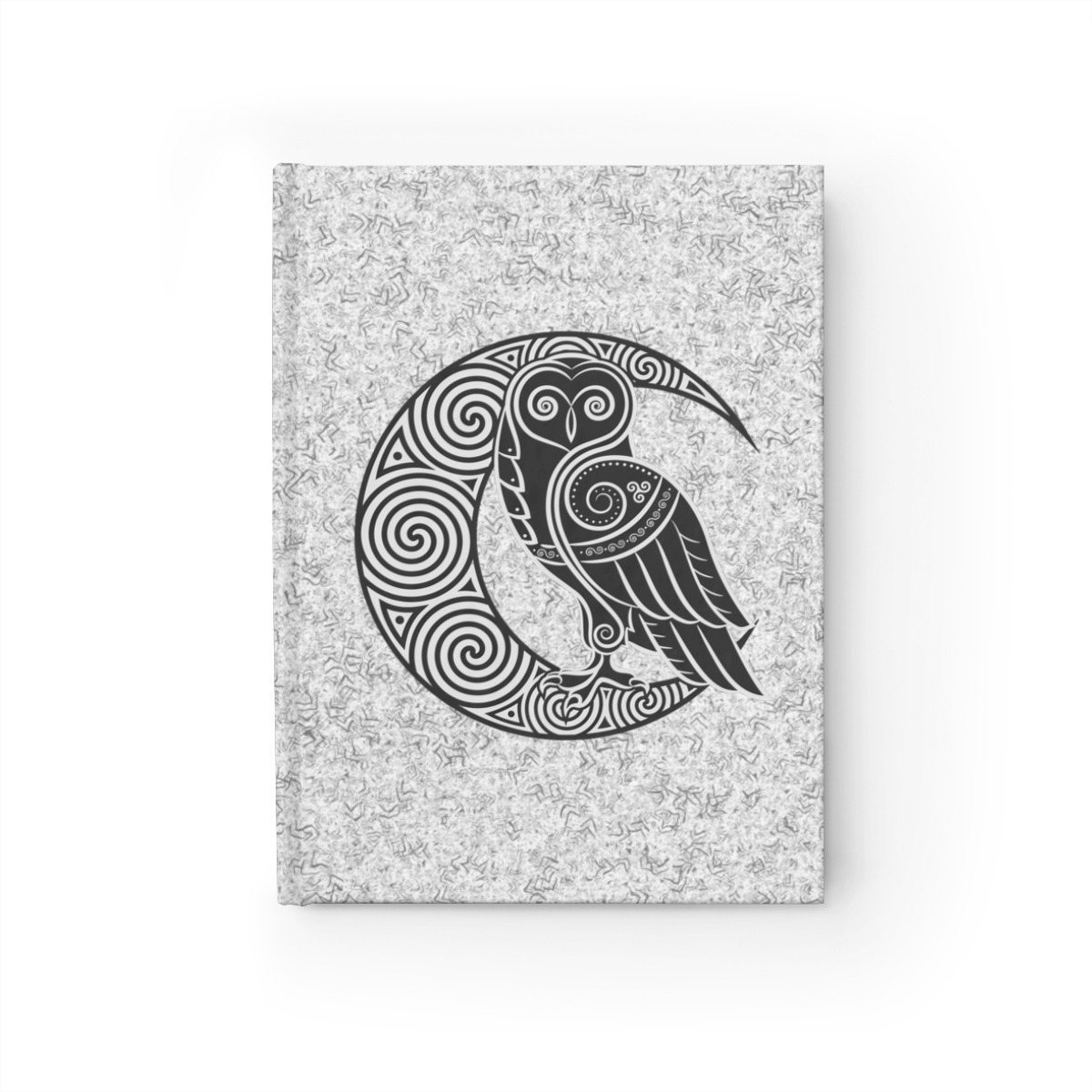 Gray Owl Crescent Moon Journal