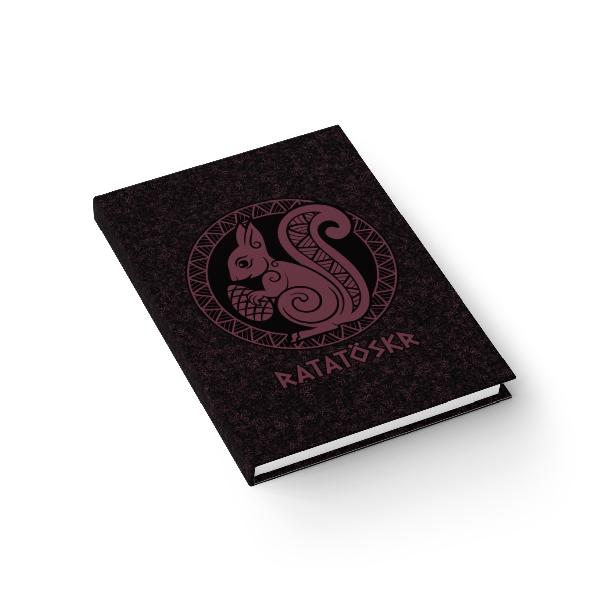 Maroon Ratatoskr Journal – Ruled Line