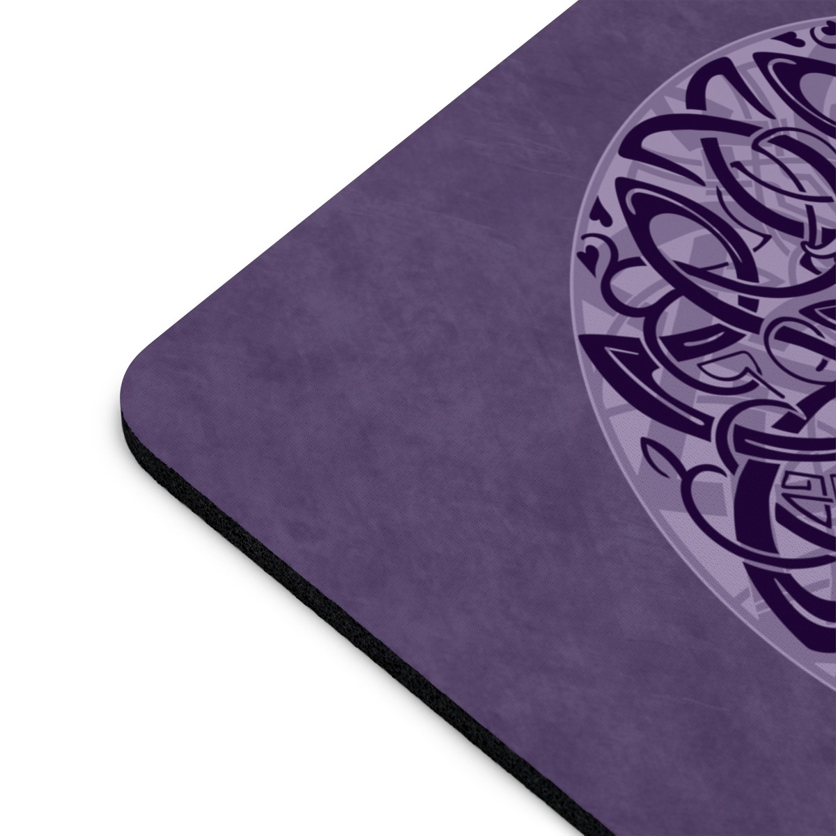 Purple Yggdrasil Ravens Mouse Pad