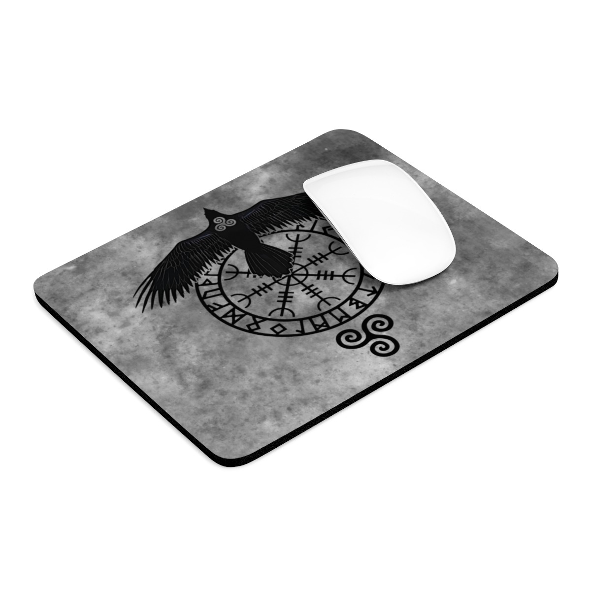 Runic Raven Mouse Pad