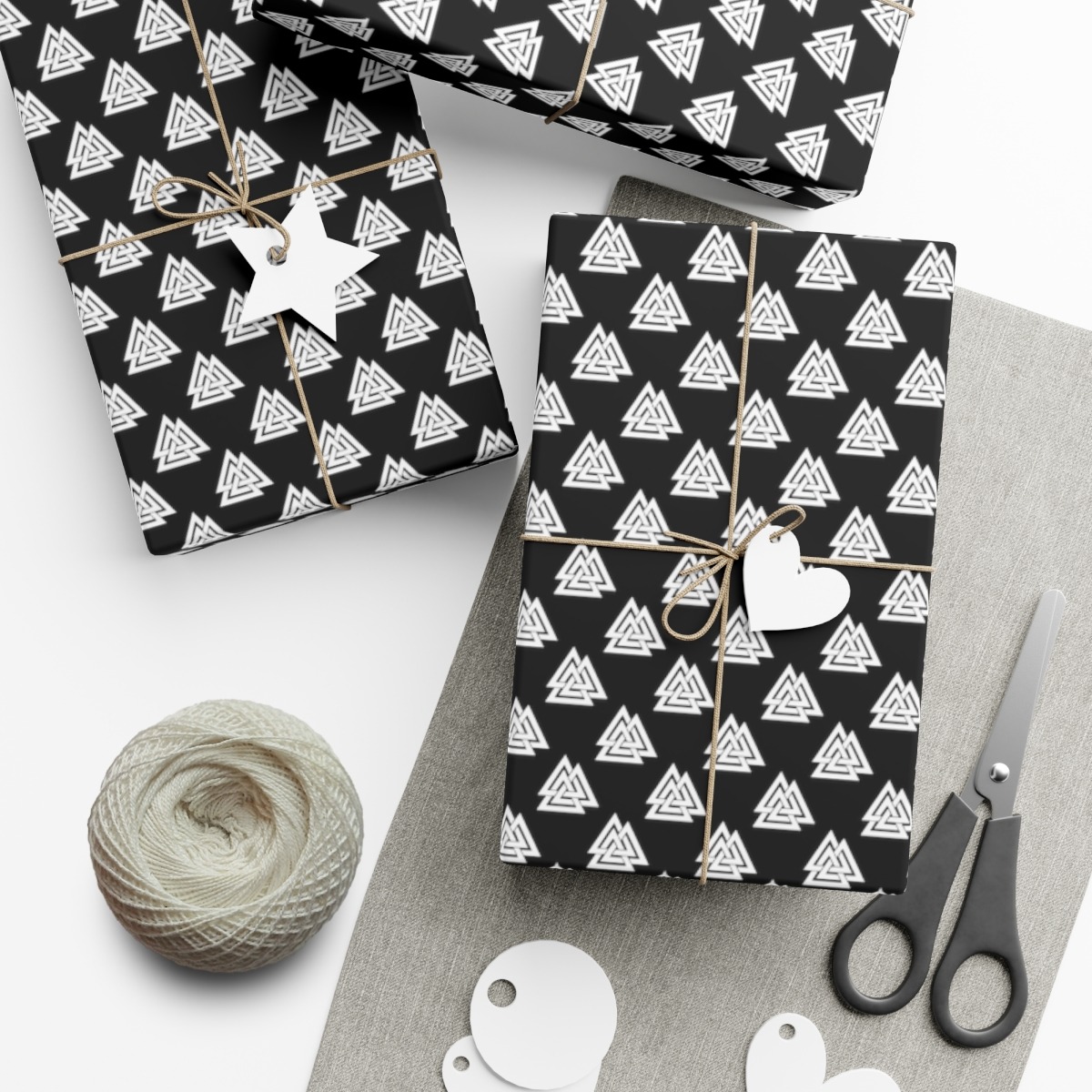 Valknut Gift Wrap Papers