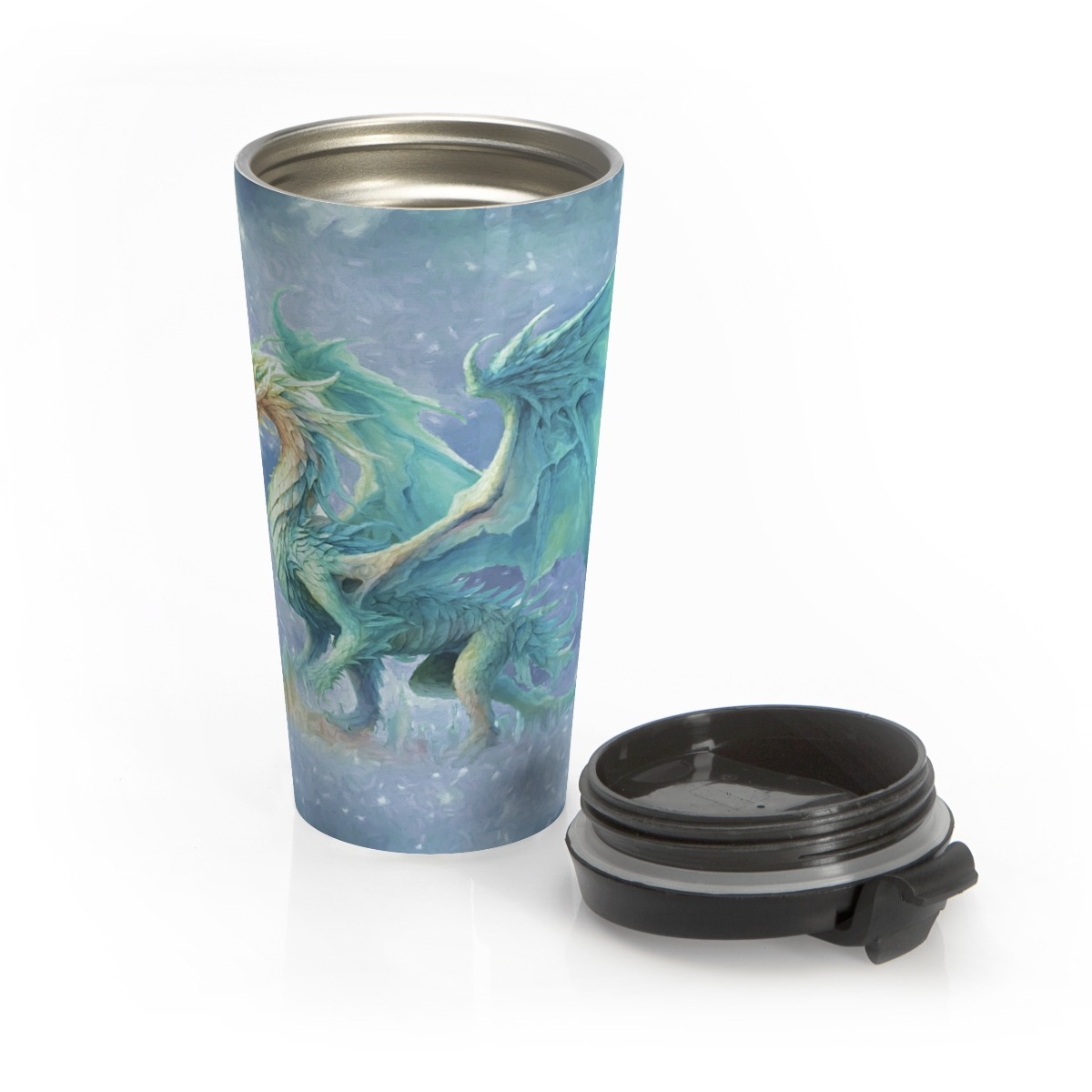 Dragon Stainless Steel Travel Mug