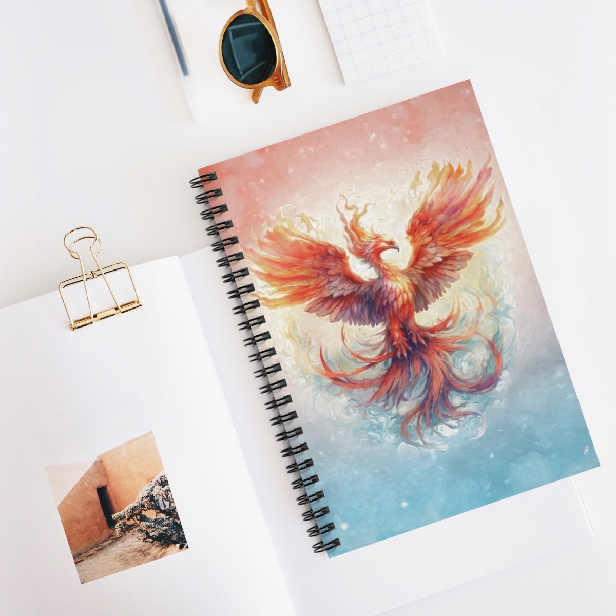Phoenix Spiral Notebook